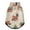 Santa Various Poses, variant on Pet Winter Coat Snow Zipper Clothing Cold Weather Dog Vest Warm Puppy Coat Snowflakes