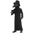 thumbnail image 3 of Disfraz HAOSUN Plague Doctor para niños con máscara para Halloween, 6 unidades, 3 of 6