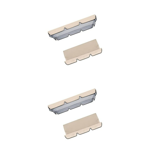 Wosthever Kit de toldo columpio impermeable duradero para silla columpio de jardín al aire libre Beige Beige 2piezas