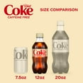thumbnail image 5 of Diet Coke Caffeine Free Soda Pop, 12 fl oz, 8 Pack Bottles, 5 of 16