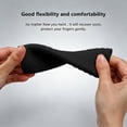 thumbnail image 2 of Non-Slip Fry Pan Milk Pot Sleeve Grip Handle Cover, Heat Resistant Cast Iron Cookware Assist Grip, Reusable Pot Handle Sleeve for Cast Iron Skillets Griddles Metal & Fry Pan Cookware,Z0-Black, 2 of 4