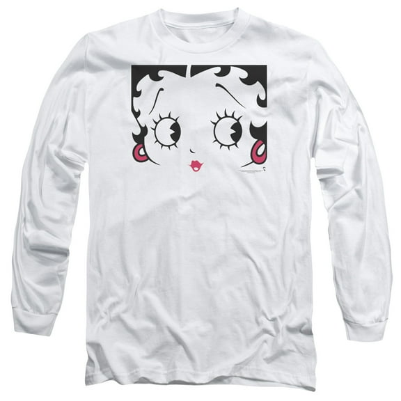 Betty Boop - Close Up - Long Sleeve Shirt - XX-Large
