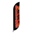 thumbnail image 2 of Barbeque Feather Flag(11.5feetX2.5feet) by DreamController | Outdoor Business Advertising Tall Flag | Weather-Resistant Knitted Swooper Flag | Made in USA | HD Print (Flag Only), 2 of 6