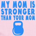 thumbnail image 2 of CafePress - My Mom Is Stronger Than Your Mom Body Suit - Baby Light Bodysuit, Size Newborn - 24 Months, 2 of 4