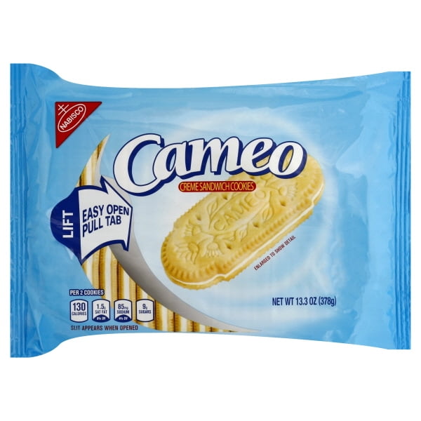 Nabisco Cameo Creme Sandwich Cookies, 13.3 OZ (4 packs)