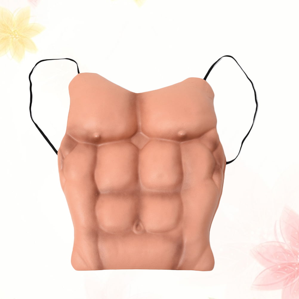 XBSXP Silicone Male Muscle Suit Realistic Half Body Fake Muscle Chest  Simulation Skin for Cosplay Halloween Props Makeup Masquerade / 1 :  Amazon.co.uk: Toys & Games