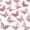 Rose Golden, variant on 48pcs 3D Butterfly Wall Stickers, Home Decor Ornaments, Party Balloon Decoration Accessories, DIY Craft Supplies for Bouquet Floral Art Gift Arrangement, Shimmery Glitter Self Adhesive Plastic Butter