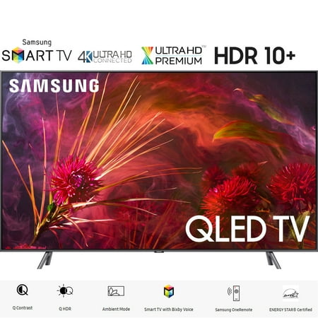 Samsung QN65Q8FNB 65" Q8FN QLED Smart 4K UHD TV (2018 Model) - (Certified Refurbished)