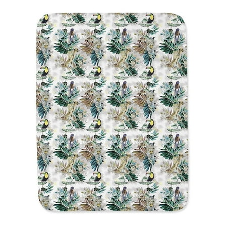 Tropical Animals Pattern Blanket -Image by Shutterstock,