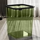 thumbnail image 3 of Cubo de basura transparente de 12 litros de color verde, 3 of 6