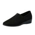 thumbnail image 3 of YOUYEDIAN Loafers for Women Spring Fall Pointed Toe Versatile Slip On Wedge Heel Shoes Fashion Comfortable Casual Shoes, 3 of 5