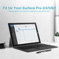 thumbnail image 3 of Bluetooth Microsoft Surface Pro 7/Pro 6/Surface Pro 5 (Pro 2017)/Pro 4 12.3 inch Tablet/Surface Pro 3 2014 Keyboard Case with Trackpad - Detachable Wireless Keyboard Type Cover, 3 of 8