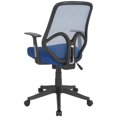 thumbnail image 2 of Salerno Series High Back Green Mesh Office Chair with Arms, 2 of 7