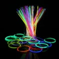thumbnail image 1 of pitrice Fluorescent stick rainbow triple wristband flashing wrist strap, 1 of 1