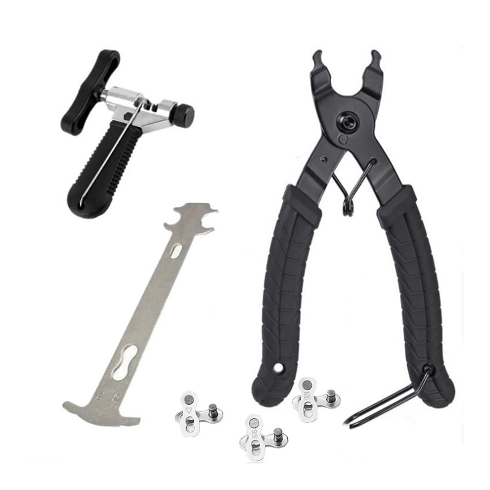 Bike Maintenance Kit Bicycle Link Plier+Chain Breaker Tool+Chain Checker+Cleaner