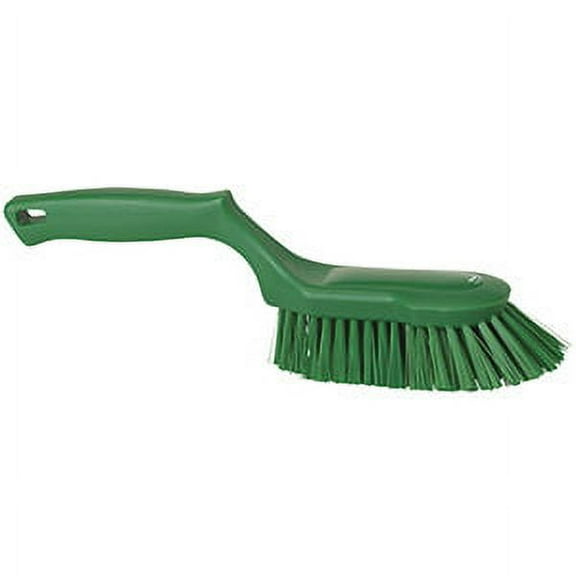 Vikan Ergonomic Scrubbing Brush- Stiff - Green (3 Units)