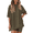 Olive Green, variant on Gleelaud Women's Comfy Plus Size Summer Set: Soft Loose Top & High-Waisted Biker Shorts Outfit | Suitable for Travel & Daily Home Wear
