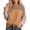 Beige, variant on HCNTES Sweatshirts for Women Crewneck Knit Sleeve Sweaters Lightweight Fashion 2024(Khaki,M)