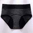 thumbnail image 2 of Lumtrix Seamless Underwear Women No Show Hipster Panties Mid Rise Full Coverage Soft Workout Panties Black 2XL, 2 of 3