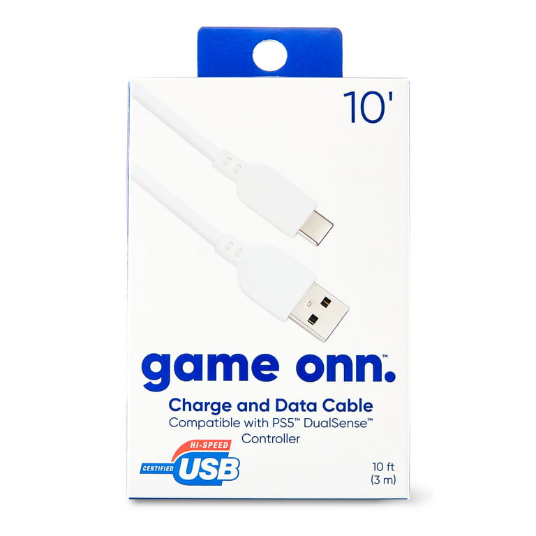onn. USB to USB-C Computer Cable, 10 Feet (3m) 