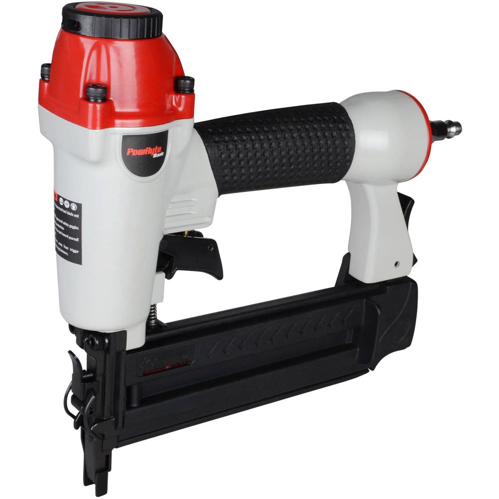 PowRyte Basic 103306 18 Gauge Air Brad Nailer, 5/8" to 2"