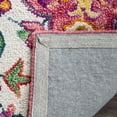 thumbnail image 3 of SAFAVIEH Blossom Ira Floral Wool Fringed Area Rug, Ivory/Multi, 3' x 5', 3 of 5