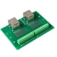 thumbnail image 3 of Placa de terminales de tornillo para conector Ethernet, conector Ethernet RJ45, placa de conexión para conector Ethernet, placa de conexión para conector Ethernet doble, multifuncional, 3 of 9