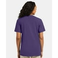 thumbnail image 3 of Hanes Mens Nano-T T-shirt, XL, Grape Smash Heather, 3 of 5