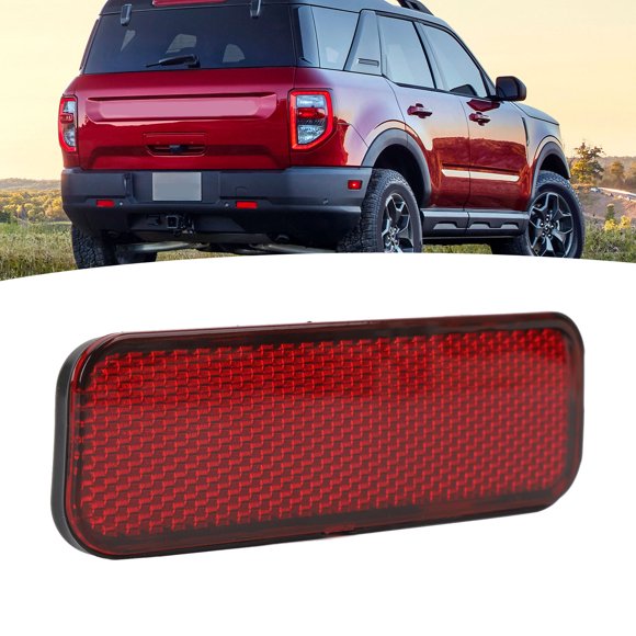 Reflector De Parachoques Trasero Reflectante, Mejora La Visibilidad Y La Seguridad, Para Bronco Sport 2021-2023