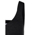 thumbnail image 5 of LASCANA Women's Ribbed Knit V-Neck Top, 5 of 5