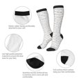 thumbnail image 6 of Daiia Sports Socks Cute Goose Printed Novelty Crew Socks for Men Women Knee High Socks Cotton Socks Soft & Breathable Support Unisex Socks, 6 of 9