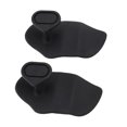 thumbnail image 1 of Silicone Workout Grips, Small Lightweight 2PCS Ergonomic Design Fingerless Gym Grip Non Slip Texture  for Weight Lifting Black, 1 of 7