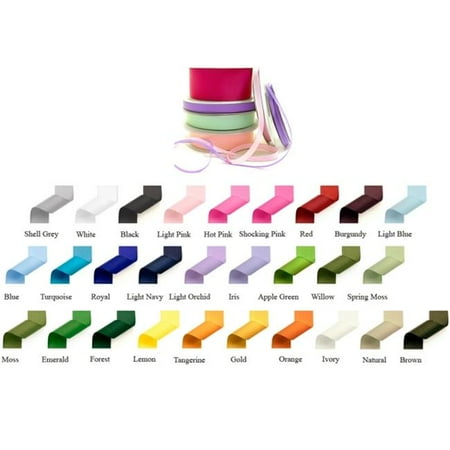 Papilion R074208030175500Y .13 in. Grosgrain Ribbon 500 Yards - Shocking Pink