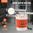 thumbnail image 3 of STAWAY 5 Gallon Metal Drum Heater - 800W Adjustable Temp 86-302℉, Fast Heating, Insulated Design, Easy Install, Perfect for Winter Use, 3 of 9