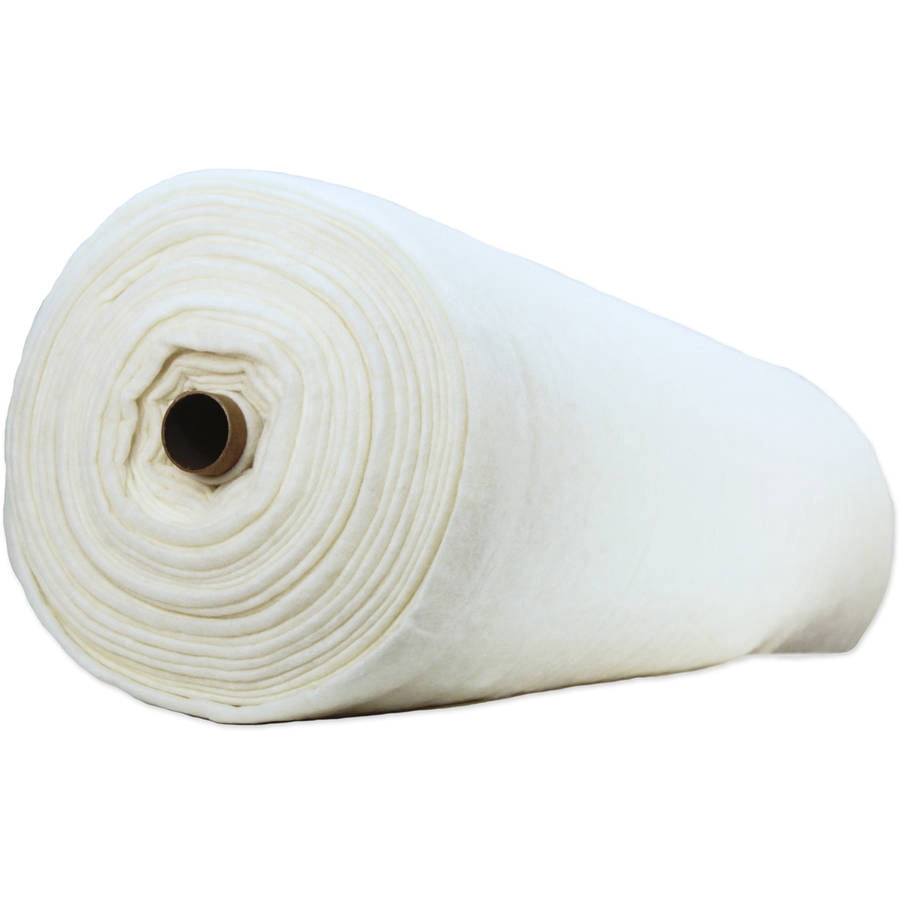 Pellon Wool Blend Quilting Batting, White 120" x 30 Yards by the Bolt