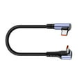 thumbnail image 5 of 66W Fast Charging Data Cable 90 Degree Bend Cellphone Cable Type C To Type C Short Cable for Power Case 15/25/50cm, 5 of 9