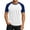 Dark Blue #077, variant on Godokuleh Men's Raglan Baseball T Shirts Cotton Crew Neck Short Sleeve T-Shirts Casual Soft Vintage Workout Athletic Tee Shirt Beige L