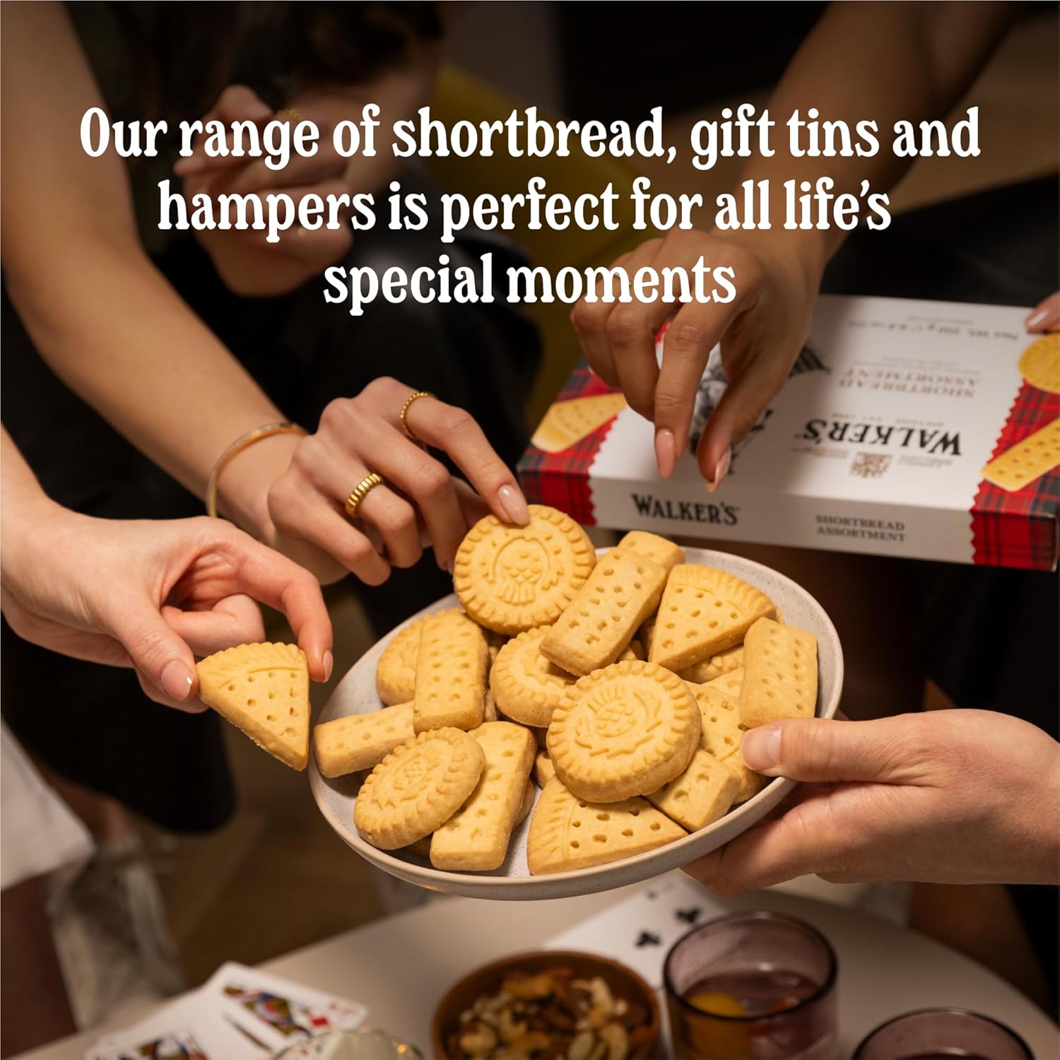 WALKER’S Shortbread Highlanders All-Butter Round Cookie Snack Pack, 18 Count