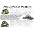 thumbnail image 3 of Authentic   Bowl 6-inch UNIKAT in Autumn Bunch Design Handmade in Bolesławiec Poland by Ceramika Artystyczna + Certificate of Authenticity, 3 of 4