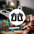 thumbnail image 3 of Carbon Steel Speaker Stand, Desktop Speaker Stand, Bookshelf Speaker Stand, 3 of 5