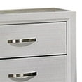 thumbnail image 2 of Erica Nightstand- 2 Drawers- White Wood Finished Frame- Metal Handles, 2 of 6