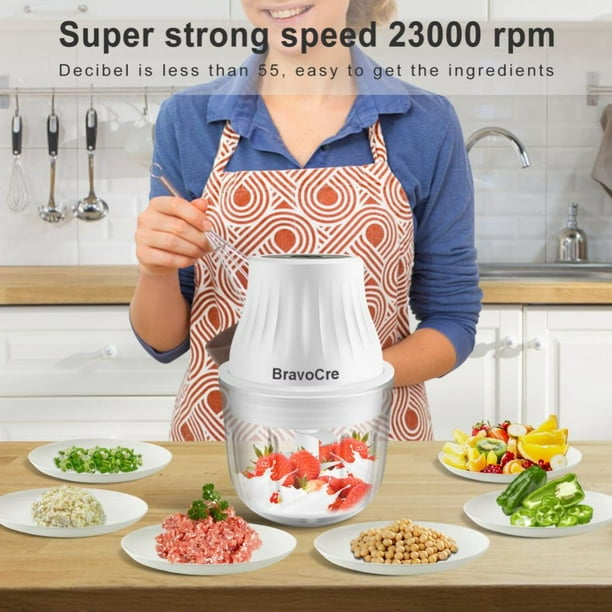 Yinrunx Food Processor Chopper Garlic Chopper Mini Food Processor Salad