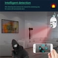 thumbnail image 2 of 5G Wifi Surveillance Camera, E27 Light Bulb Camera, Wireless Waterproof IP65, Automatic Human Tracking Night Vision Security Camera (Black), 2 of 6
