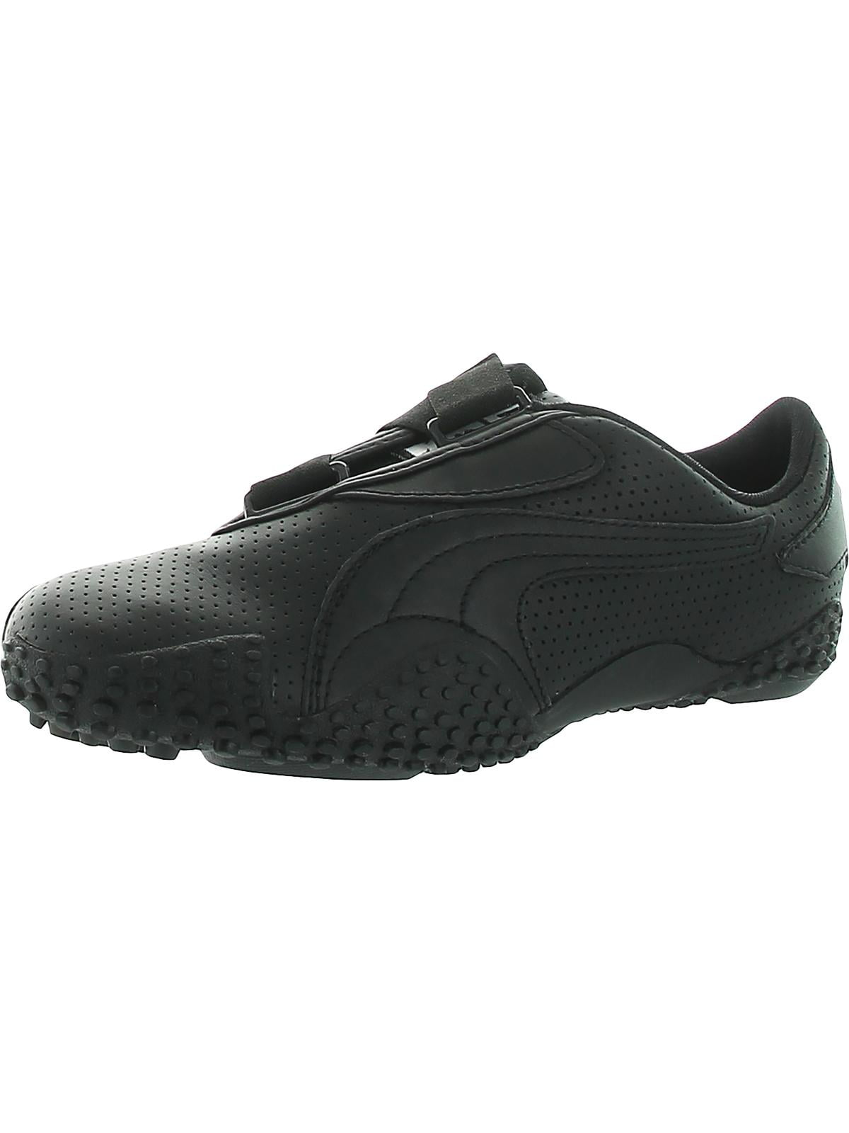 tempo ¿Cómo periódico Puma Mens Mostro Perf Leather Running, Cross Training Shoes Black 4 Medium  (D) - Walmart.com