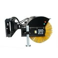 thumbnail image 5 of 72 Inch Heavy Duty Skid Steer Hydraulic Rotary Angle Broom Sweeper for Efficient Debris Removal on Driveways Parking Lots and Construction Sites with Adjustable Cleaning Control, 5 of 9