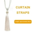 thumbnail image 2 of 2 Pack Curtain Tiebacks Tassel Drapery Tie-Backs Rope Handmade Holdbacks Home Office Hotel Decorative, 2 of 5