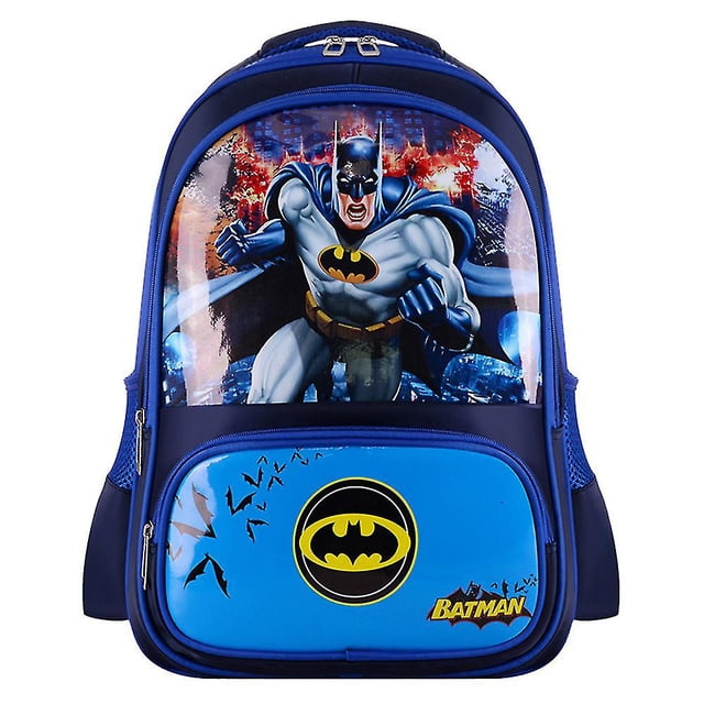 Marvel Iron Man Batman Spiderman Sac à Dos de Voyage Sac d'École pour Enfants Sac à Dos