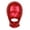 Red, variant on TiaoBug Unisex Men Women Metallic Latex Full Face Cover Blindfold Mask Hood Shiny Headgear Gold OneSize