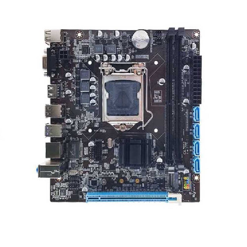 H110 Computer Motherboard Supports LGA1151 6/7 Generation CPU Dual-Channel DDR4 Memory+G4400 - Walmart.com