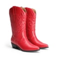 thumbnail image 3 of Botas DREAM PAIRS DWUMMB2419 Rojas para Mujer de Media Caña 11, 3 of 8